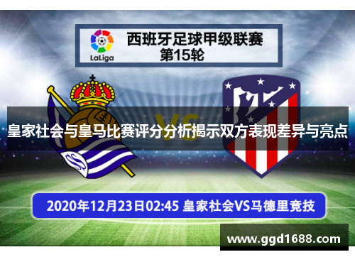 皇家社会与皇马比赛评分分析揭示双方表现差异与亮点